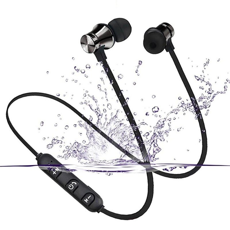Magnetic Neckband Sports Earphones - XT-11 블루투스 4.2 무선 이어폰, 스포츠