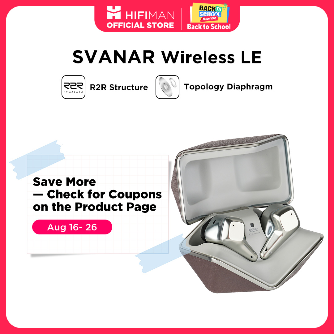Planar Magnetic Iem Earphones - HIFIMAN SVANAR 무선 LE 소음 차단