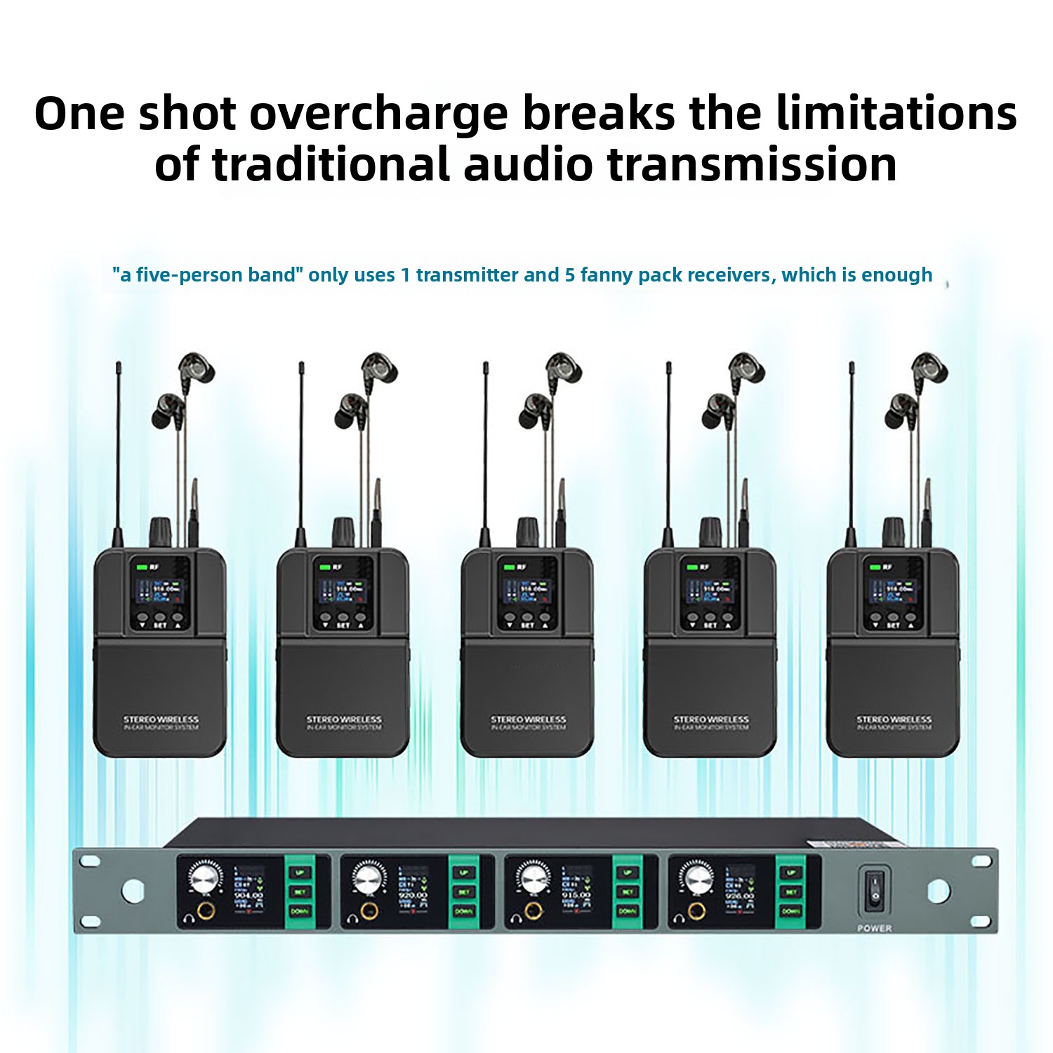 GAW-S1 스테이지 스테레오 이어 백 모니터링 시스템 - In Ear Monitors For Singers 리뷰 및 가격