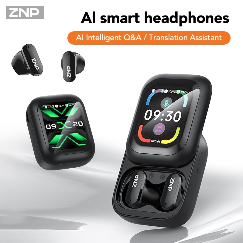ZNP N04 TWS 무선 이어버드: 터치 스크린, 블 - Headphones 리뷰 및 가격