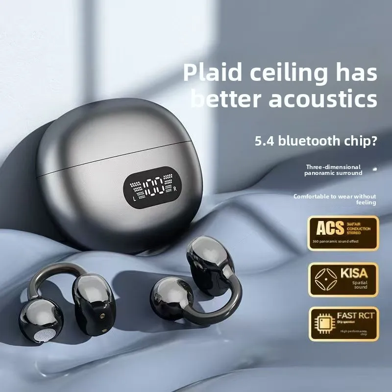 블루투스 이어폰, 뼈 전도 방식, 고화질 디스플레이,  - Bone Conduction Running Headphones 리뷰 및 가격
